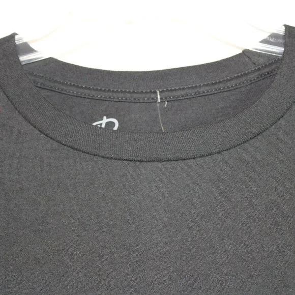 Bowery Supply CO Black T-Shirt Skeleton Peace Sign Size M - Picture 3 of 5